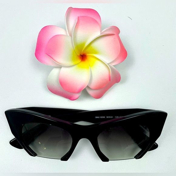 MIU MIU Acetate Sunglasses Black - Picture 7 of 14